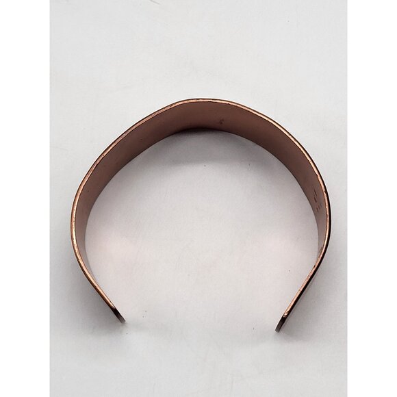 WMCO Vintage Kokopelli Copper Cuff Bracelet Native American Southwestern - Picture 12 of 13